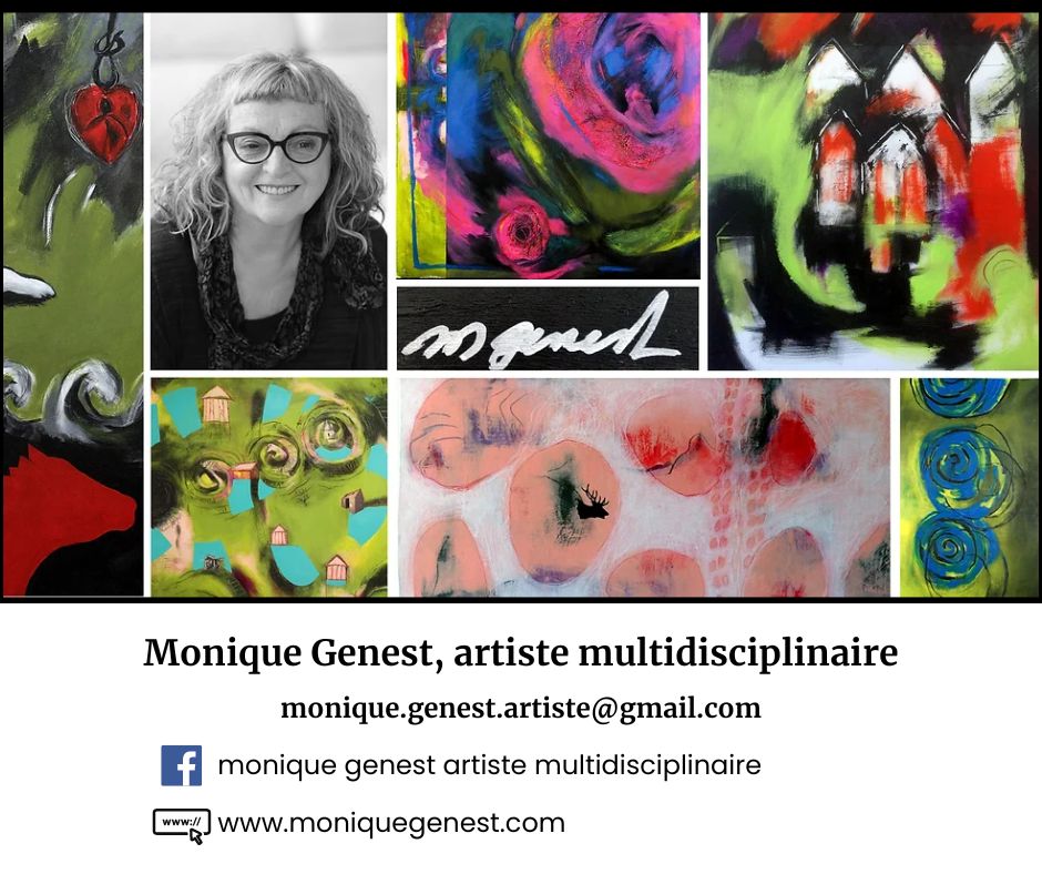 Monique Genest, artiste multidisciplinaire